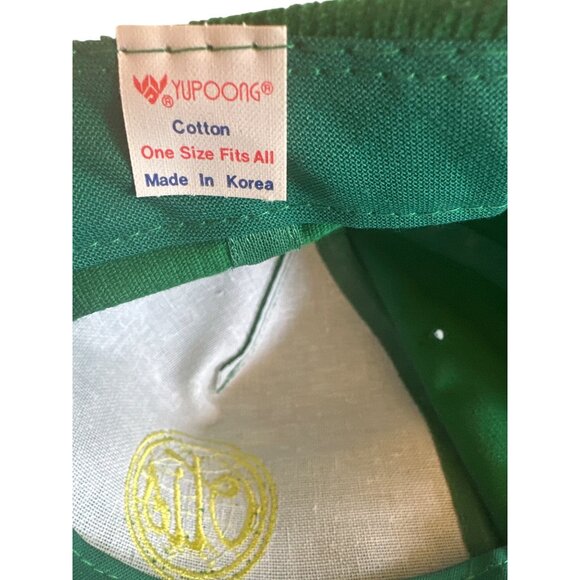 Green Corduroy Snapback Cap Otix LVML Trucker Hat Adjustable - Picture 5 of 5